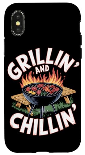 Cooking Born to Grill Grill BBQ Herren BBQ Barbecue Sauce Hülle für iPhone X/XS Cooking Born to Grill Grill BBQ Herren BBQ Barbecue Sauce Hülle für iPhone X/XS von Funny BBQ and Grilling Design for Men