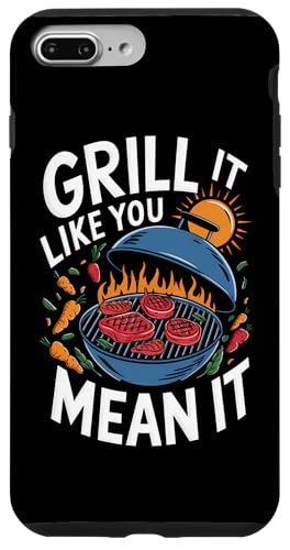 Texas BBQ BBQ Grill Born to Grill Braten Barbecue Hülle für iPhone 7 Plus/8 Plus Texas BBQ BBQ Grill Born to Grill Braten Barbecue Hülle für iPhone 7 Plus/8 Plus von Funny BBQ and Grilling Design for Men