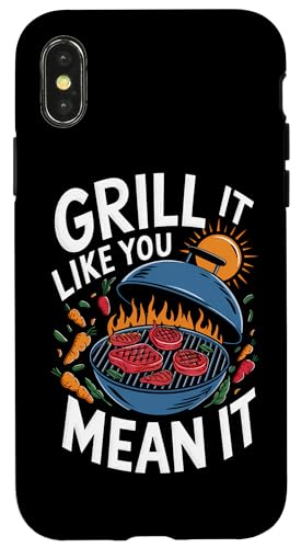 Texas BBQ BBQ Grill Born to Grill Braten Barbecue Hülle für iPhone X/XS Texas BBQ BBQ Grill Born to Grill Braten Barbecue Hülle für iPhone X/XS von Funny BBQ and Grilling Design for Men