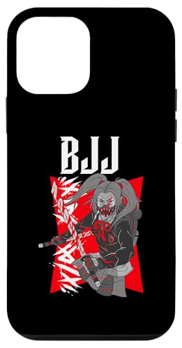 BJJ Ninja Anime-Mädchen, Jiu-Jitsu, Muay Thai, MMA, Ringen Hülle für iPhone 12 mini von Funny BJJ