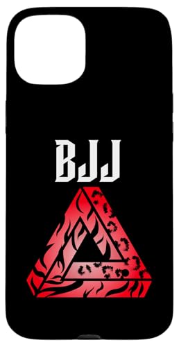 BJJ Tribal Tribal Triangle, Jiu-Jitsu, MMA, Muay Thai, Ringen Hülle für iPhone 15 Plus von Funny BJJ