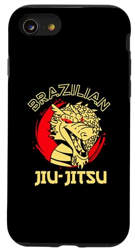 Brasilianischer Jiu-Jitsu-Feuerdrache Hülle für iPhone SE (2020) / 7 / 8 von Funny BJJ
