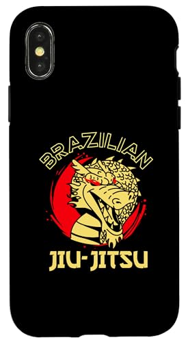 Brasilianischer Jiu-Jitsu-Feuerdrache Hülle für iPhone X/XS Brasilianischer Jiu-Jitsu-Feuerdrache Hülle für iPhone X/XS von Funny BJJ