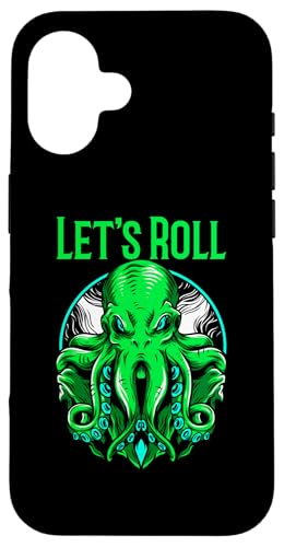 Let's Roll Kraken, Jiu-Jitsu, MMA, Muay Thai, Boxen Hülle für iPhone 16 von Funny BJJ