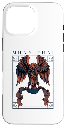 Muay Thai Eagle, MMA, Kämpfer, Jiu-Jitsu, BJJ Hülle für iPhone 16 Pro Max von Funny BJJ