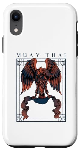 Muay Thai Eagle, MMA, Kämpfer, Jiu-Jitsu, BJJ Hülle für iPhone XR von Funny BJJ