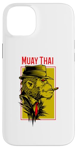 Muay Thai Schimpanse, Jiu-Jitsu, MMA, Kämpfen, Muay Thai Hülle für iPhone 14 Plus von Funny BJJ
