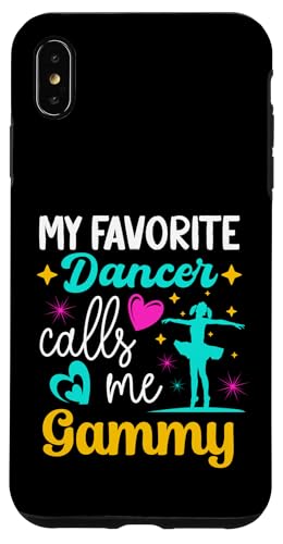 Mein Lieblingstänzer nennt mich Gammy Dance Grandma Muttertag Hülle für iPhone XS Max Mein Lieblingstänzer nennt mich Gammy Dance Grandma Muttertag Hülle für iPhone XS Max von Funny Ballet Dancing Lover Mothers Day