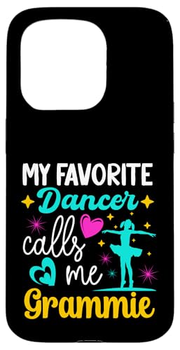 Mein Lieblingstänzer nennt mich Grammie Dance Muttertag Hülle für iPhone 15 Pro Mein Lieblingstänzer nennt mich Grammie Dance Muttertag Hülle für iPhone 15 Pro von Funny Ballet Dancing Lover Mothers Day