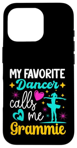 Mein Lieblingstänzer nennt mich Grammie Dance Muttertag Hülle für iPhone 16 Pro Mein Lieblingstänzer nennt mich Grammie Dance Muttertag Hülle für iPhone 16 Pro von Funny Ballet Dancing Lover Mothers Day