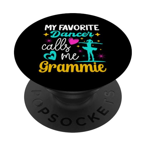 Mein Lieblingstänzer nennt mich Grammie Dance Muttertag PopSockets Klebender PopGrip Mein Lieblingstänzer nennt mich Grammie Dance Muttertag PopSockets Klebender PopGrip von Funny Ballet Dancing Lover Mothers Day