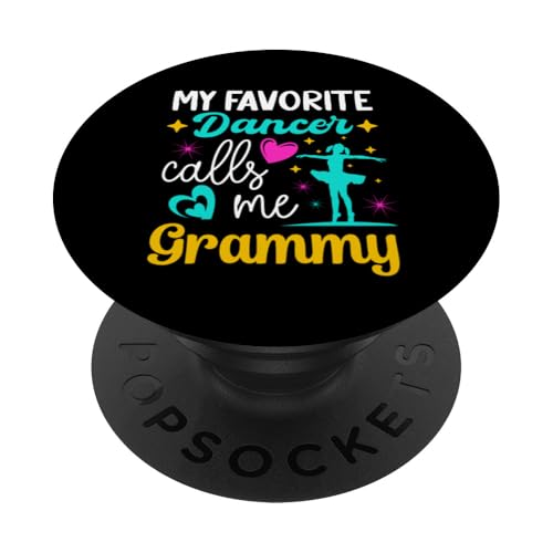 My Favorite Dancer Calls Me Grammy Dance Grandma Muttertag PopSockets Klebender PopGrip My Favorite Dancer Calls Me Grammy Dance Grandma Muttertag PopSockets Klebender PopGrip von Funny Ballet Dancing Lover Mothers Day