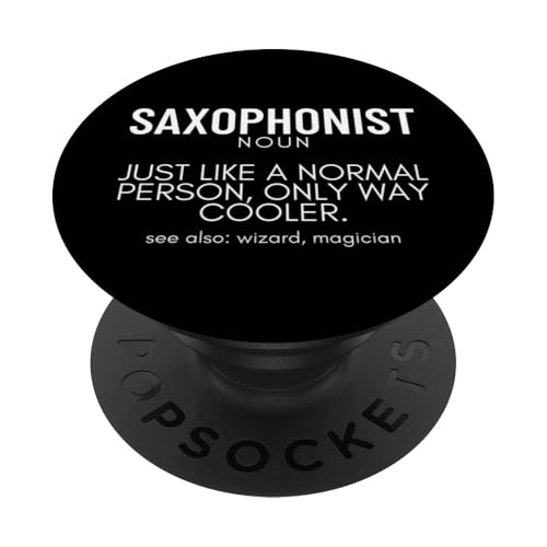 Saxophonist Definition Proud Funny Saxophon PopSockets Klebender PopGrip Saxophonist Definition Proud Funny Saxophon PopSockets Klebender PopGrip von Funny Baritone Saxophone Gift For Saxophone Player
