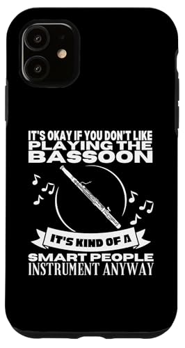 Fagott Is For Smart People Lustiger Fagott Hülle für iPhone 11 Fagott Is For Smart People Lustiger Fagott Hülle für iPhone 11 von Funny Bassoon Gifts And Accessories