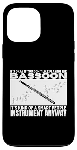 Fagott Is For Smart People Lustiger Fagott Hülle für iPhone 13 Pro Max Fagott Is For Smart People Lustiger Fagott Hülle für iPhone 13 Pro Max von Funny Bassoon Gifts And Accessories