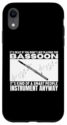 Fagott Is For Smart People Lustiger Fagott Hülle für iPhone XR Fagott Is For Smart People Lustiger Fagott Hülle für iPhone XR von Funny Bassoon Gifts And Accessories