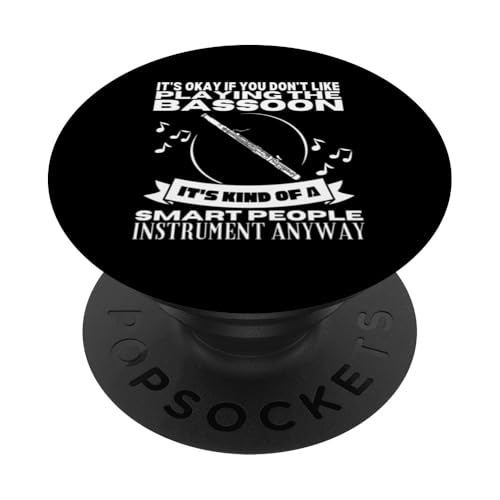 Fagott Is For Smart People Lustiger Fagott PopSockets Klebender PopGrip Fagott Is For Smart People Lustiger Fagott PopSockets Klebender PopGrip von Funny Bassoon Gifts And Accessories