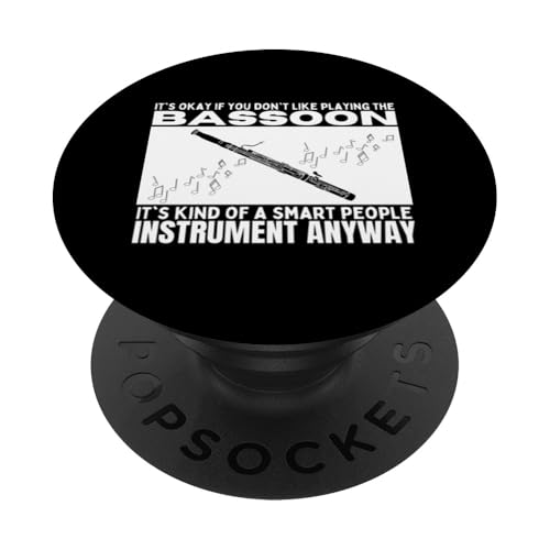 Fagott Is For Smart People Lustiger Fagott PopSockets Klebender PopGrip Fagott Is For Smart People Lustiger Fagott PopSockets Klebender PopGrip von Funny Bassoon Gifts And Accessories