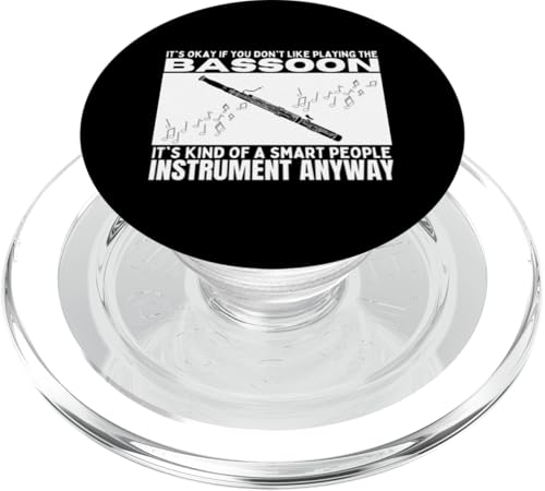 Fagott Is For Smart People Lustiger Fagott PopSockets PopGrip für MagSafe Fagott Is For Smart People Lustiger Fagott PopSockets PopGrip für MagSafe von Funny Bassoon Gifts And Accessories
