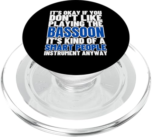 Fagott Is For Smart People Lustiger Fagott PopSockets PopGrip für MagSafe Fagott Is For Smart People Lustiger Fagott PopSockets PopGrip für MagSafe von Funny Bassoon Gifts And Accessories
