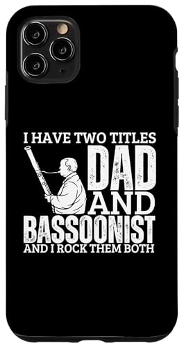 Fagott und Papa stolz, lustiger Fagott Hülle für iPhone 11 Pro Max Fagott und Papa stolz, lustiger Fagott Hülle für iPhone 11 Pro Max von Funny Bassoon Gifts And Accessories