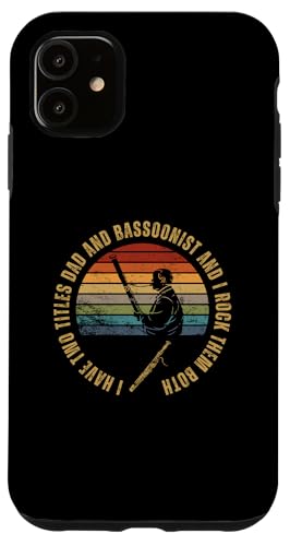 Fagott und Papa stolz, lustiger Fagott Hülle für iPhone 11 Fagott und Papa stolz, lustiger Fagott Hülle für iPhone 11 von Funny Bassoon Gifts And Accessories