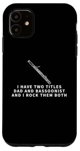 Fagott und Papa stolz, lustiger Fagott Hülle für iPhone 11 Fagott und Papa stolz, lustiger Fagott Hülle für iPhone 11 von Funny Bassoon Gifts And Accessories