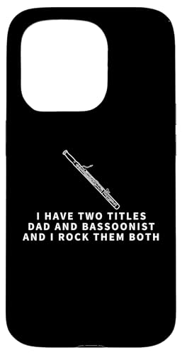Fagott und Papa stolz, lustiger Fagott Hülle für iPhone 15 Pro Fagott und Papa stolz, lustiger Fagott Hülle für iPhone 15 Pro von Funny Bassoon Gifts And Accessories