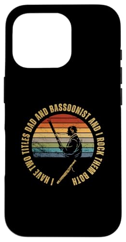 Fagott und Papa stolz, lustiger Fagott Hülle für iPhone 16 Pro Fagott und Papa stolz, lustiger Fagott Hülle für iPhone 16 Pro von Funny Bassoon Gifts And Accessories