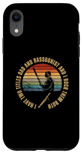 Fagott und Papa stolz, lustiger Fagott Hülle für iPhone XR Fagott und Papa stolz, lustiger Fagott Hülle für iPhone XR von Funny Bassoon Gifts And Accessories