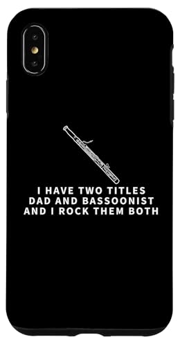 Fagott und Papa stolz, lustiger Fagott Hülle für iPhone XS Max Fagott und Papa stolz, lustiger Fagott Hülle für iPhone XS Max von Funny Bassoon Gifts And Accessories