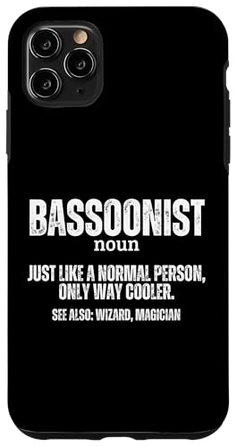 Fagottist Definition Fagott Stolzer Lustiger Fagottspieler Hülle für iPhone 11 Pro Max Fagottist Definition Fagott Stolzer Lustiger Fagottspieler Hülle für iPhone 11 Pro Max von Funny Bassoon Gifts And Accessories