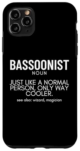 Fagottist Definition Fagott Stolzer Lustiger Fagottspieler Hülle für iPhone 11 Pro Max Fagottist Definition Fagott Stolzer Lustiger Fagottspieler Hülle für iPhone 11 Pro Max von Funny Bassoon Gifts And Accessories