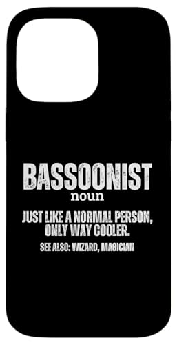 Fagottist Definition Fagott Stolzer Lustiger Fagottspieler Hülle für iPhone 14 Pro Max Fagottist Definition Fagott Stolzer Lustiger Fagottspieler Hülle für iPhone 14 Pro Max von Funny Bassoon Gifts And Accessories