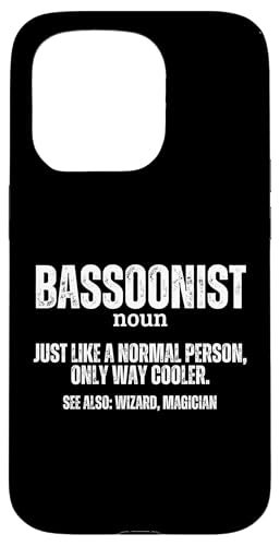 Fagottist Definition Fagott Stolzer Lustiger Fagottspieler Hülle für iPhone 15 Pro Fagottist Definition Fagott Stolzer Lustiger Fagottspieler Hülle für iPhone 15 Pro von Funny Bassoon Gifts And Accessories