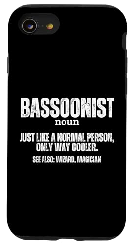 Fagottist Definition Fagott Stolzer Lustiger Fagottspieler Hülle für iPhone SE (2020) / 7 / 8 von Funny Bassoon Gifts And Accessories