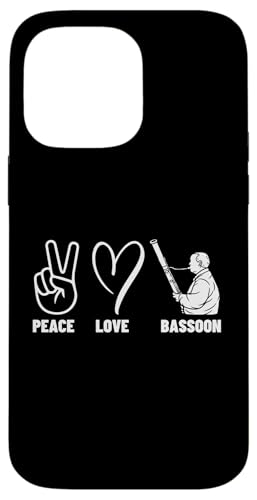 Fagottist Peace Love Fagott Stolzer Männer Fagottspieler Hülle für iPhone 14 Pro Max Fagottist Peace Love Fagott Stolzer Männer Fagottspieler Hülle für iPhone 14 Pro Max von Funny Bassoon Gifts And Accessories