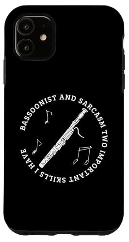 Fagottist und Sarkasmus Lustiger Fagottspieler Hülle für iPhone 11 Fagottist und Sarkasmus Lustiger Fagottspieler Hülle für iPhone 11 von Funny Bassoon Gifts And Accessories