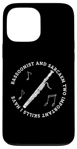 Fagottist und Sarkasmus Lustiger Fagottspieler Hülle für iPhone 13 Pro Max Fagottist und Sarkasmus Lustiger Fagottspieler Hülle für iPhone 13 Pro Max von Funny Bassoon Gifts And Accessories