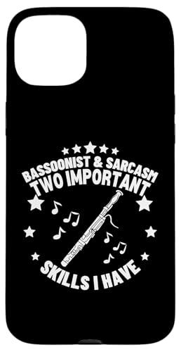 Fagottist und Sarkasmus Lustiger Fagottspieler Hülle für iPhone 15 Plus Fagottist und Sarkasmus Lustiger Fagottspieler Hülle für iPhone 15 Plus von Funny Bassoon Gifts And Accessories
