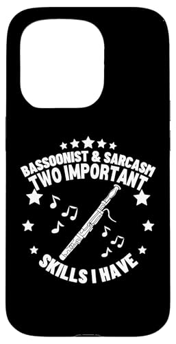 Fagottist und Sarkasmus Lustiger Fagottspieler Hülle für iPhone 15 Pro Fagottist und Sarkasmus Lustiger Fagottspieler Hülle für iPhone 15 Pro von Funny Bassoon Gifts And Accessories