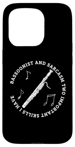 Fagottist und Sarkasmus Lustiger Fagottspieler Hülle für iPhone 15 Pro Fagottist und Sarkasmus Lustiger Fagottspieler Hülle für iPhone 15 Pro von Funny Bassoon Gifts And Accessories