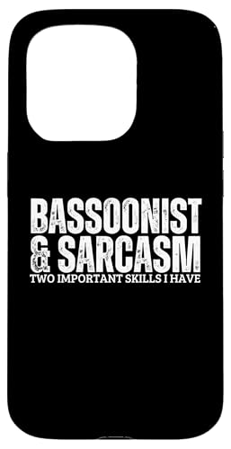 Fagottist und Sarkasmus Lustiger Fagottspieler Hülle für iPhone 15 Pro Fagottist und Sarkasmus Lustiger Fagottspieler Hülle für iPhone 15 Pro von Funny Bassoon Gifts And Accessories