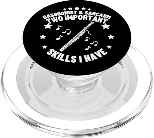 Fagottist und Sarkasmus Lustiger Fagottspieler PopSockets PopGrip für MagSafe Fagottist und Sarkasmus Lustiger Fagottspieler PopSockets PopGrip für MagSafe von Funny Bassoon Gifts And Accessories