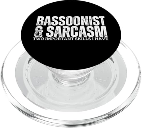 Fagottist und Sarkasmus Lustiger Fagottspieler PopSockets PopGrip für MagSafe Fagottist und Sarkasmus Lustiger Fagottspieler PopSockets PopGrip für MagSafe von Funny Bassoon Gifts And Accessories