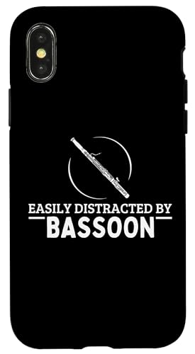 Lässt sich leicht vom Fagott ablenken Hülle für iPhone X/XS Lässt sich leicht vom Fagott ablenken Hülle für iPhone X/XS von Funny Bassoon Gifts And Accessories