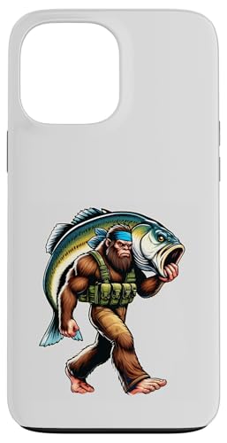 Bigfoot-Fischer fangen Großmaulbarsch beim Angeln im Freien Hülle für iPhone 13 Pro Max Bigfoot-Fischer fangen Großmaulbarsch beim Angeln im Freien Hülle für iPhone 13 Pro Max von Funny Bigfoot Fishing Largemouth Bass Fisherman