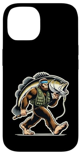 Bigfoot-Fischer fangen Großmaulbarsch beim Angeln im Freien Hülle für iPhone 14 Bigfoot-Fischer fangen Großmaulbarsch beim Angeln im Freien Hülle für iPhone 14 von Funny Bigfoot Fishing Largemouth Bass Fisherman