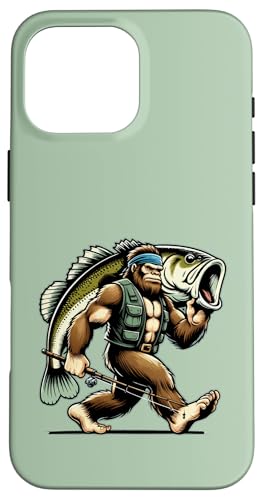 Bigfoot-Fischer fangen Großmaulbarsch beim Angeln im Freien Hülle für iPhone 16 Pro Max Bigfoot-Fischer fangen Großmaulbarsch beim Angeln im Freien Hülle für iPhone 16 Pro Max von Funny Bigfoot Fishing Largemouth Bass Fisherman