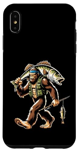 Bigfoot-Fischer fangen Großmaulbarsch beim Angeln im Freien Hülle für iPhone XS Max Bigfoot-Fischer fangen Großmaulbarsch beim Angeln im Freien Hülle für iPhone XS Max von Funny Bigfoot Fishing Largemouth Bass Fisherman
